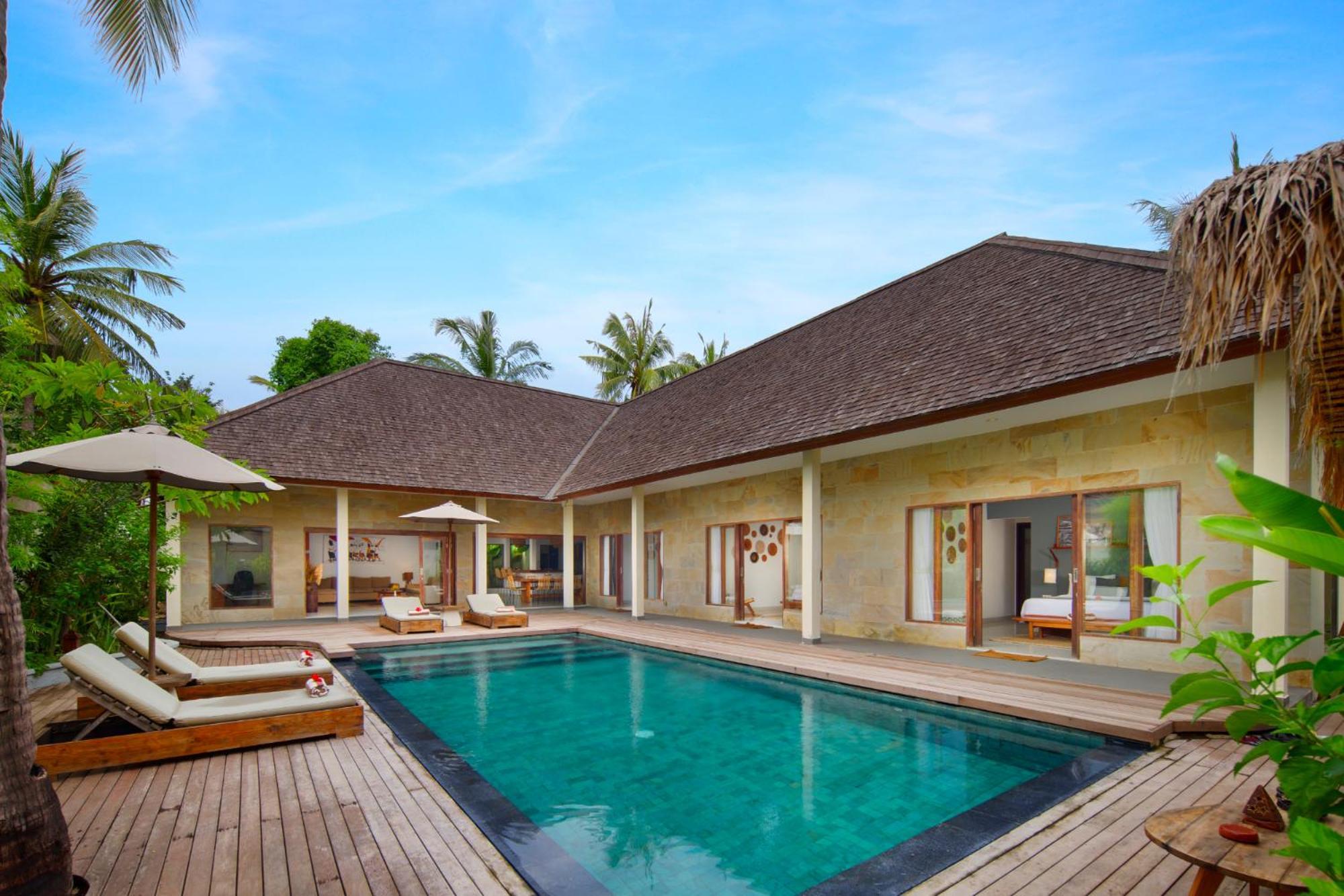 Utara Villas Gili Trawangan Extérieur photo